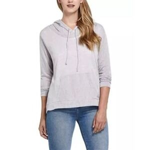 Weatherproof Vintage Light Gray Cozy Pullover Hoodie Sweatshirt L/G